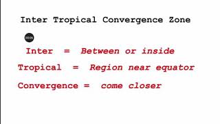 What is Inter Tropical convergence Zone  Geography  UPSC  TNPSC  IN Tamil [upl. by Hairu]