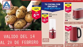 🇪🇦 ALDI FOLLETO ACTUAL COMPLETO del Miercoles 14 al Martes 20 de Febrero Aldi Supermercados [upl. by Labanna]