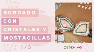 💎Joyería Textil Artesanal Aros Únicos  Tutorial paso a paso Parte 13 [upl. by Gora]