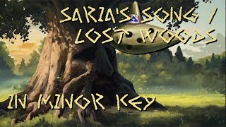 Sarias Song  Lost Woods  Zelda Ocarina of Time  In Minor Key [upl. by Ranite]