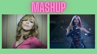 Nicki Minaj amp Katy Perry  Swish Swish Hung Up Version [upl. by Eyde296]