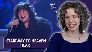 MORE Stairway to Heaven Reaction and Vocal Review feat Heart LIVE at the Kennedy Center Honors [upl. by Marigold27]