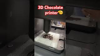 3D Chocolate Printer 🥰 technology 3d inovation shortsviral ytshorts shorts viralshort yt [upl. by Ileek652]