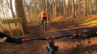 GoPro MTB Cannock Chase  Devils Staircase [upl. by Chitkara]