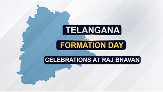 Telangana Formation Day Celebrations at Raj Bhavan Hyderabad [upl. by Nnahtur]