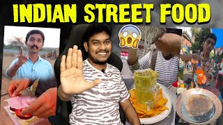 Its Very Wrong Bro😱Worst amp Weirdest Indian Street Food🤮 Maggi Milkshake Pepsi Omelette  Tamil [upl. by Anih]