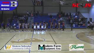 GordonRushville Mustang Basketball vs Hemingford [upl. by Abert]