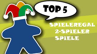 Top 5 aus dem Spieleregal 2 Spieler Spiele [upl. by Nelly]