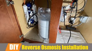 How to Install Home Master Reverse Osmosis with Permeate Pump [upl. by Madelena]