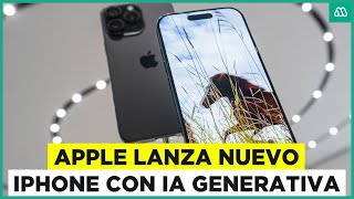 Apple lanza su primer iPhone dotado de IA generativa [upl. by Naryb]