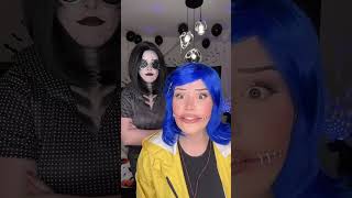 Paulas Halloween Look  🤍Wer kennt dieses Szene 🫢🪡 coraline [upl. by Lachish]