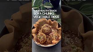 Soya Chunks Tikki  Veg Tikki Recipes  Healthy Dinner Ideas for Weight Loss [upl. by Nevins252]