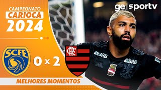 SAMPAIO CORRÊA 0 X 2 FLAMENGO  MELHORES MOMENTOS  4ª RODADA DO CAMPEONATO CARIOCA 2024  geglobo [upl. by Graces170]