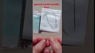 Beading needle beadingtutorials seedbeads beadingsupplies beadingneedles jewelrytutorial [upl. by Akcirehs]