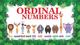 Ordinal Numbers  On Your Mark Get Set Go [upl. by Schaffer]