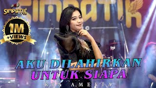 AKU DILAHIRKAN UNTUK SIAPA  RIA AMELIA OFFICIAL MUSIC VIDEO [upl. by Atimad149]