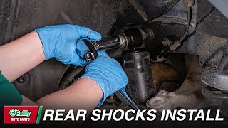 How To Replace Rear Shock Absorbers [upl. by Tracey]