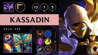 Kassadin Top vs Ornn Legendary  EUW Grandmaster Patch 1416 [upl. by Ahsinal]