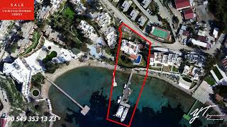 BODRUM YALIKAVAK TILKICIK BAY  BODRUM YALIKAVAK DENİZE SIFIR SATILIK MALİKANE BUTİK OTEL OLABİLİR [upl. by Waterer]