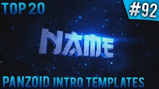 TOP 20 Panzoid intro templates 92 Free download [upl. by Goddard329]