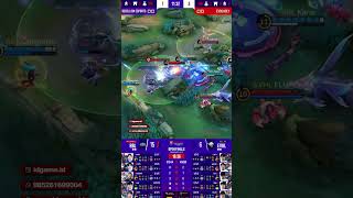 Rebellion Esports vs Evos Holy Snapdragon hari ke6 mobilelegends game [upl. by Coulson]