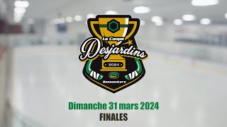 Coupe Desjardins à Bonaventure Dimanche 31 mars 2024 Finales PM [upl. by Allix]