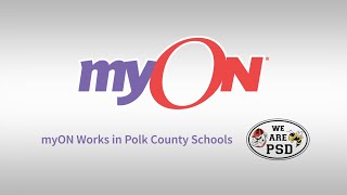 myON Works in Polk County Schools [upl. by Arretahs292]