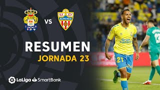 Resumen de UD Las Palmas vs UD Almería 11 [upl. by Goeger]