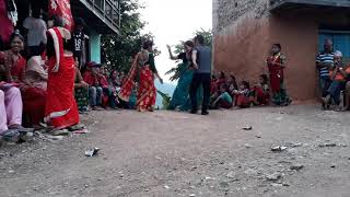 Palpa birkot teej dance ❤️🇳🇵nepal nepaldance teej [upl. by Aleen]