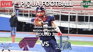 2022 OHSAA Football Playoffs  Round 2  Piqua Vs Edgewood [upl. by Notserc485]