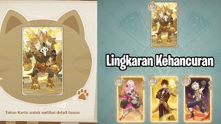 Genius Invokation TCG Penempaan dan Latihan  Lingkaran Kehancuran  Genshin Impact [upl. by Rustie126]