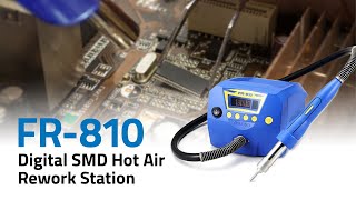 Hakko FR810 Digital SMD Hot Air Rework Station — Video by American Hakko [upl. by Anissej]