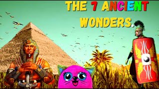 7 Ancient Wonders Of The World for Kids  7 Wonders with facts  A For Adventure With Whiskers [upl. by Frey]