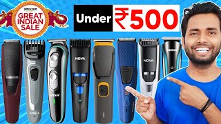 Best Trimmer Under ₹500  Amazon Great Indian Festival Sale 2024  Best Trimmer for Men in Online🔥🔥 [upl. by Lavotsirc]