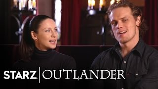 QampA with Sam Heughan amp Caitriona Balfe  Outlander  STARZ [upl. by Grimbal]