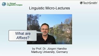 MOR012  Linguistic MicroLectures Affixes [upl. by Iba]