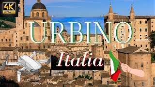 Urbino Citta Italy Beautiful Drone amp Aerial Video Tour of Urbino Italia in 4k [upl. by Kerrison]