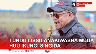 LIVE TUNDU LISSU ANAFUNGA KAMPENI KWA KISHINDO IKUNGI SINGIDA MUDA HUU [upl. by Otrebmal]