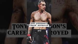 How Tony Fergusons career was destroyed  shorts UFC hindi [upl. by Venator]