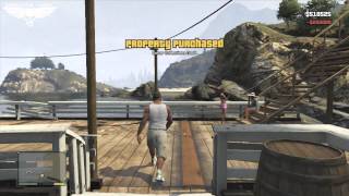 GTA 5  Submarine amp Scuba Gear Location Guide [upl. by Amoritta885]