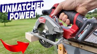 Testing the Gen 2 Milwaukee M12 FUEL 538” Circular Saw  25 More Power amp Runtime [upl. by Raasch704]