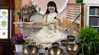 Wind Down After a Long Day with the Calming Sounds of Tibetan Singing Bowls [upl. by Adebayo90]