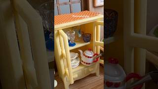 Mini cupboard youtubeshorts miniature kawaii asmr mini [upl. by Aerdnua]