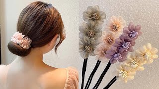 🌺 How to make a DIY Hair Bun Maker and Holder without a Sewing Machine [upl. by Flatto]