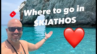 Where to go in Skiathos  beaches restaurants and more 2023 [upl. by Stefanie]