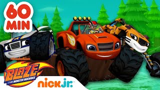 1 Hora de Blaze Primeiro e Último Episódio de Cada Temporada  Blaze e os Monster Machines [upl. by Kipp]