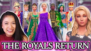 THE ROYALS RETURN  The Sims 4 The Royal Family  S2 Part 51 [upl. by Darnok]