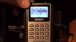 Uniden BCD396XT Programming a conventional channel [upl. by Karol]