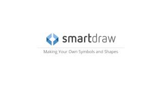 SmartDraw Tip How to Make Your Own Shapes and Symbols in SmartDraw [upl. by Buck]