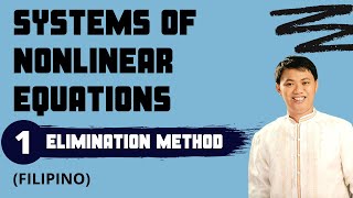 Solving Systems of Nonlinear Equations by Elimination Example 1  PreCalculus [upl. by Olfe]